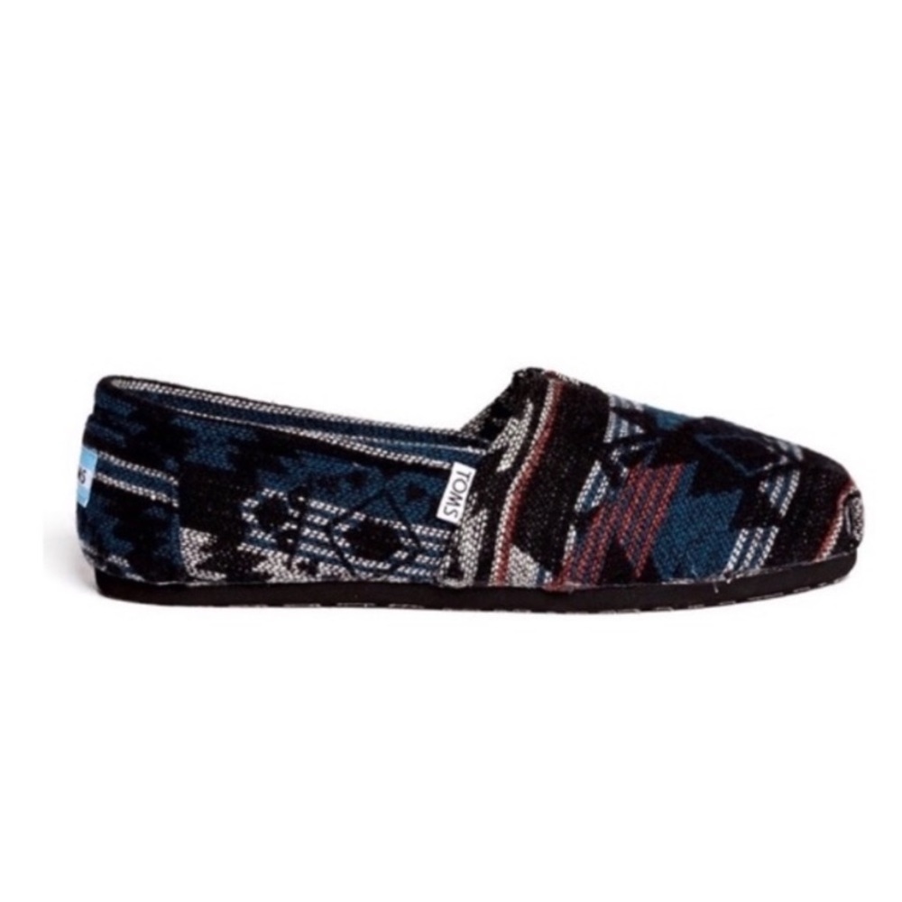 TOMS Aztec Print Fleece Lined